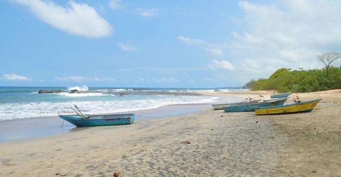 Fishing charter boats near Nosara, Costa Rica