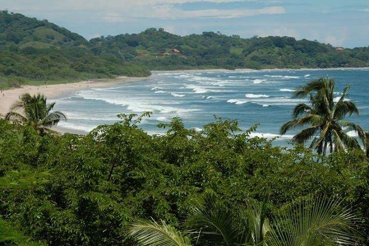 Sportfishing boat off Nosara, Costa Rica