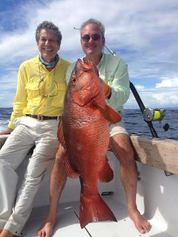 Red snapper caught in Costa Rica