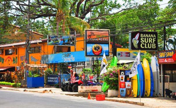 Tamarindo Costa Rica surf town and fishing destination