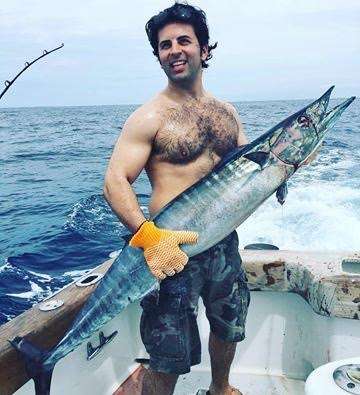 Large wahoo caught on a Costa Rica fishing charter