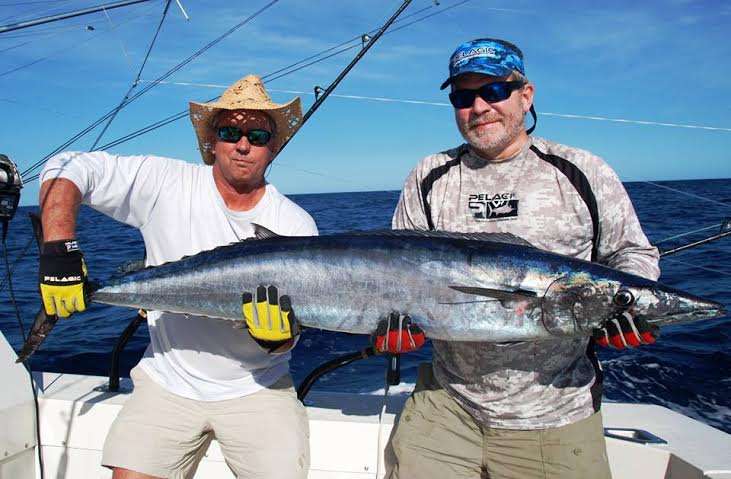 Wahoo caught on a FAD trip in Costa Rica