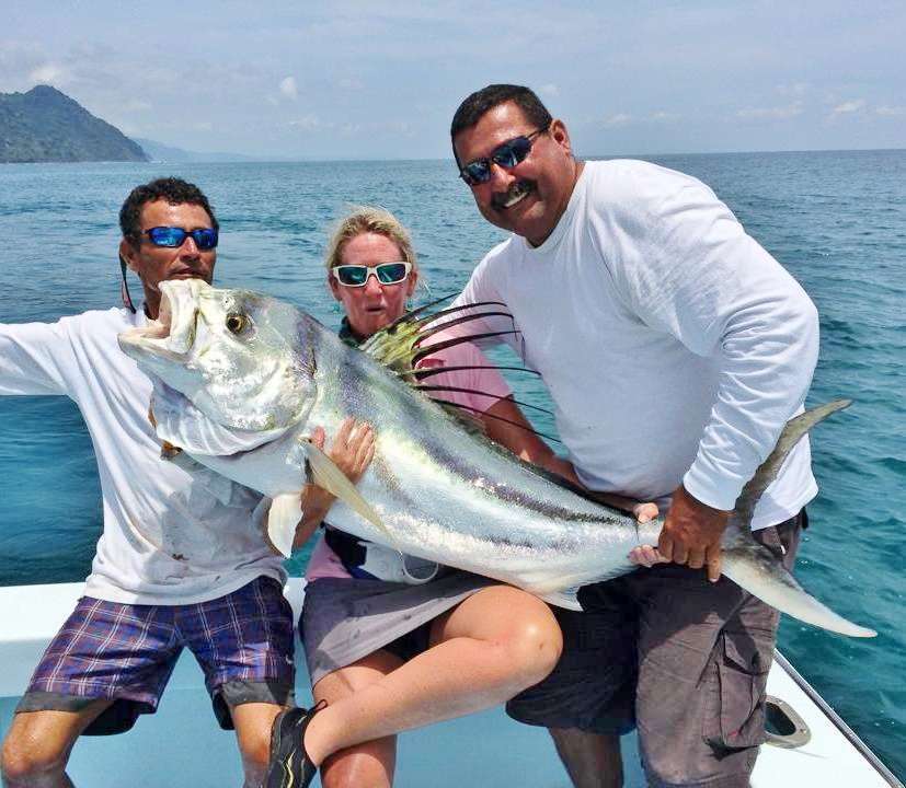 Bobby McGuinness with Costa Rica roosterfish