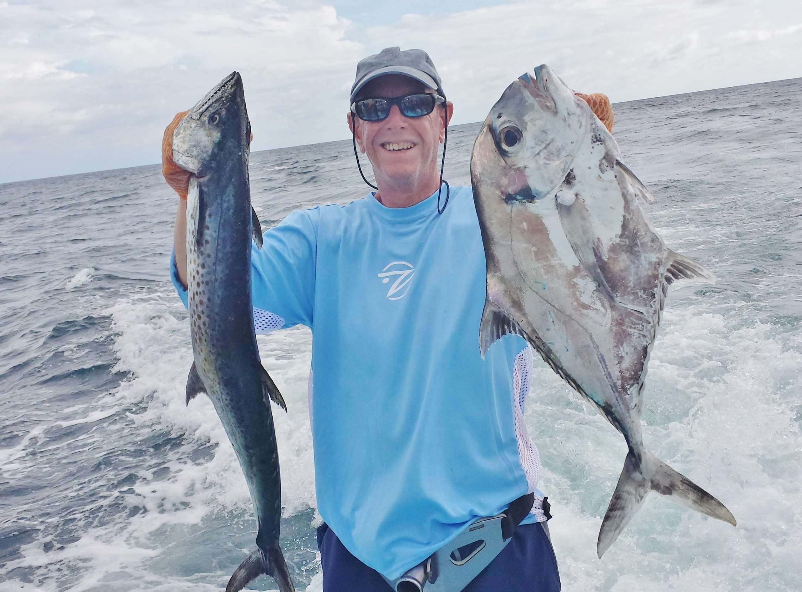 Bobby McGuinness pompano fishing Golfito