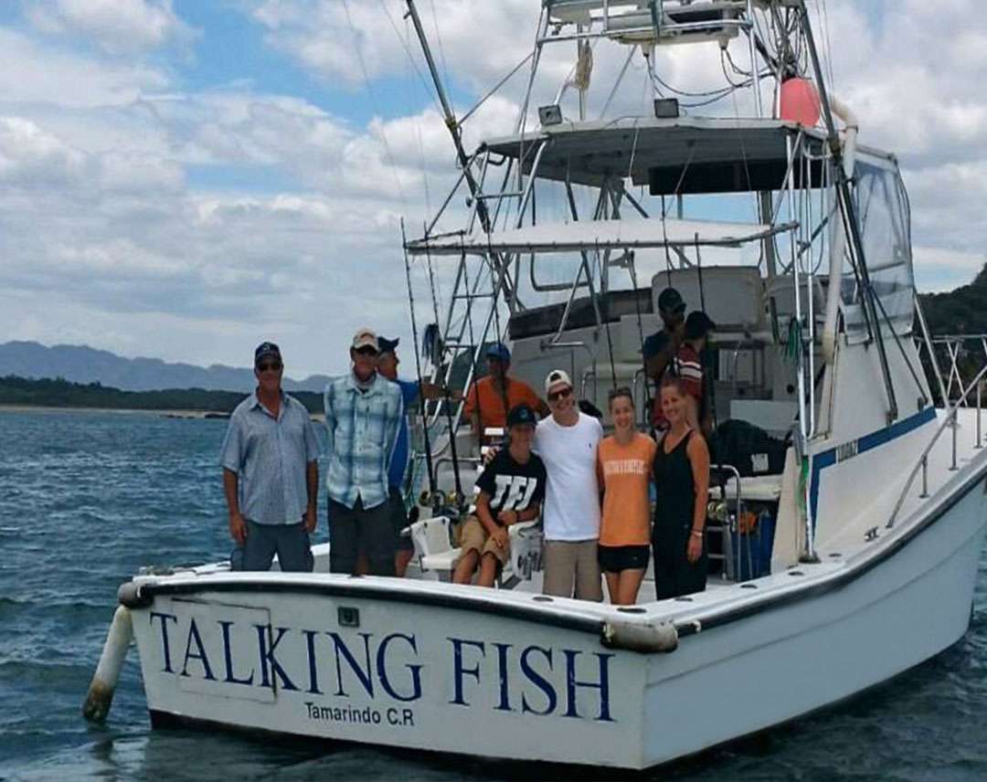 Talking Fish charter group Tamarindo Costa Rica