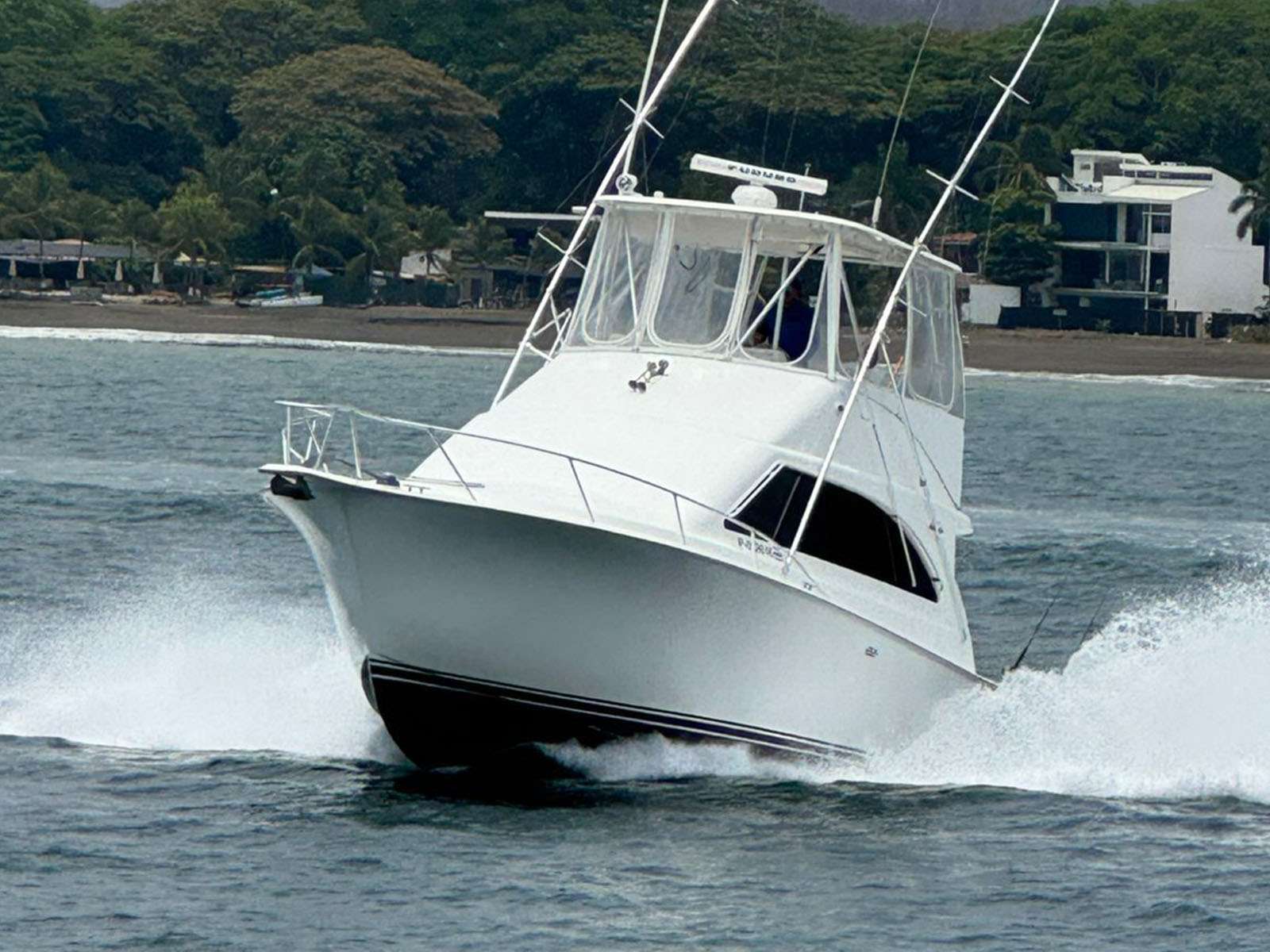 Summer Salt 43 Ocean Yacht underway near Playa Flamingo