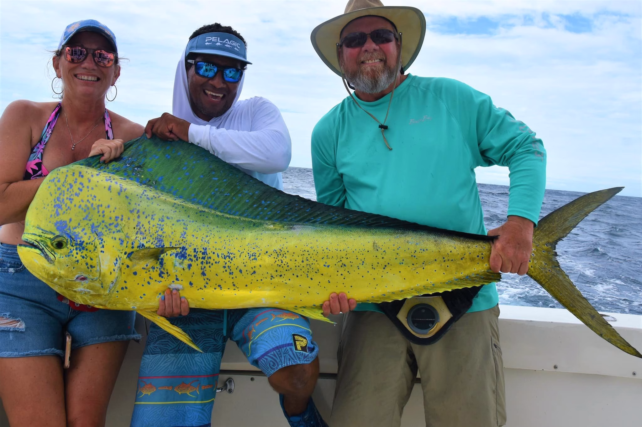 Dorado caught on a Costa Rica sportfishing trip