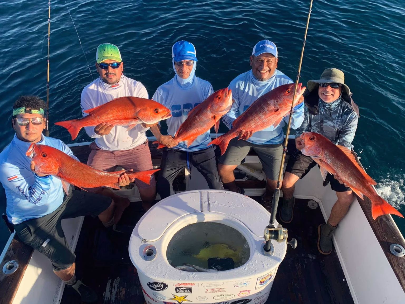 Cubera snapper fishing in Costa Rica