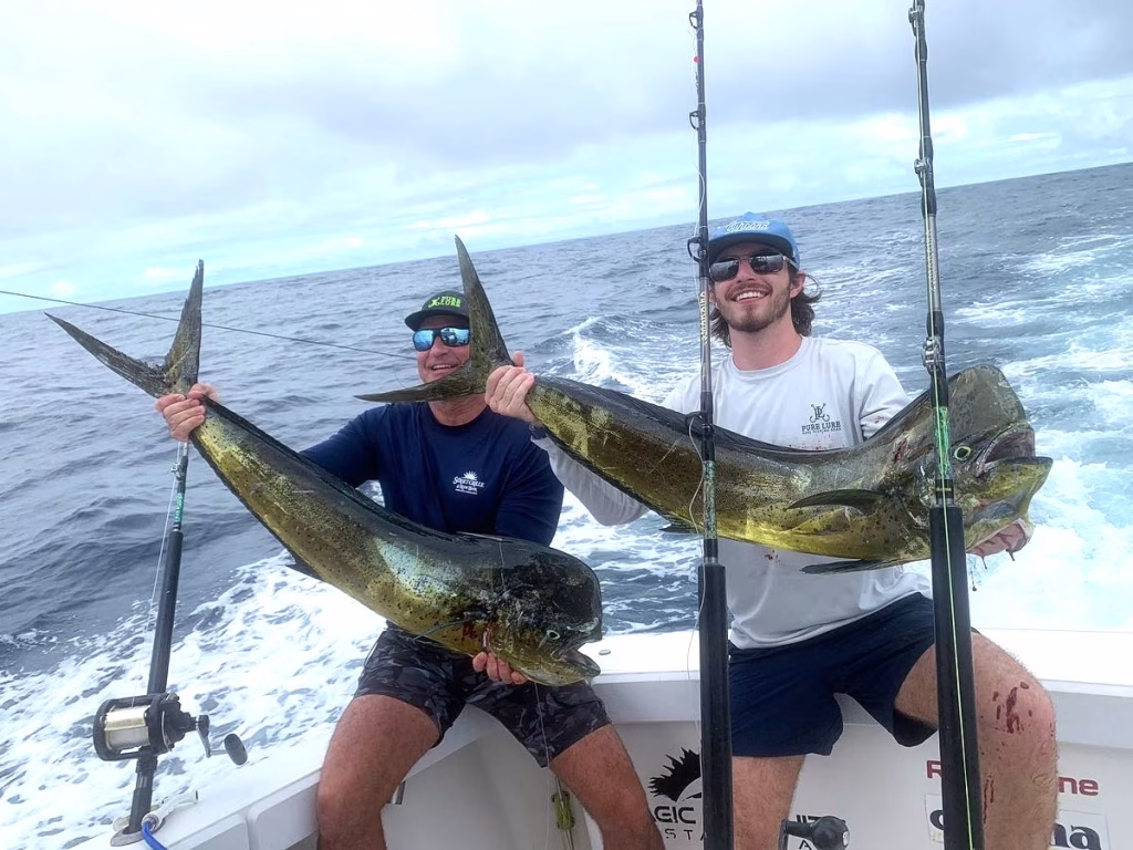 Dorado deep sea fishing trip Costa Rica