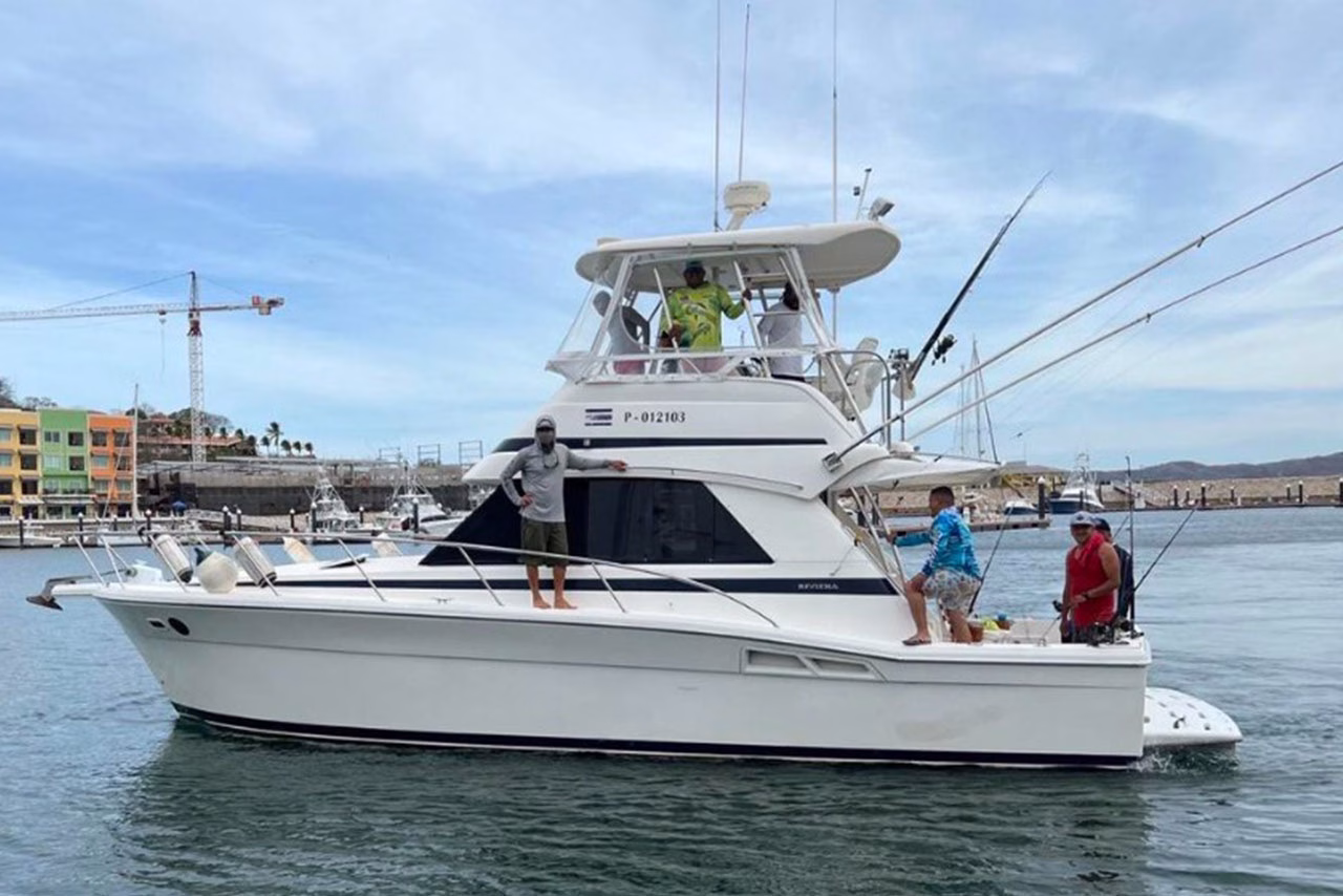 Fishing charter at Flamingo, Guanacaste
