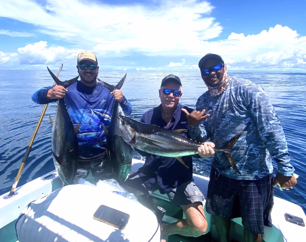 Yellowfin tuna Los Sueños fishing charter