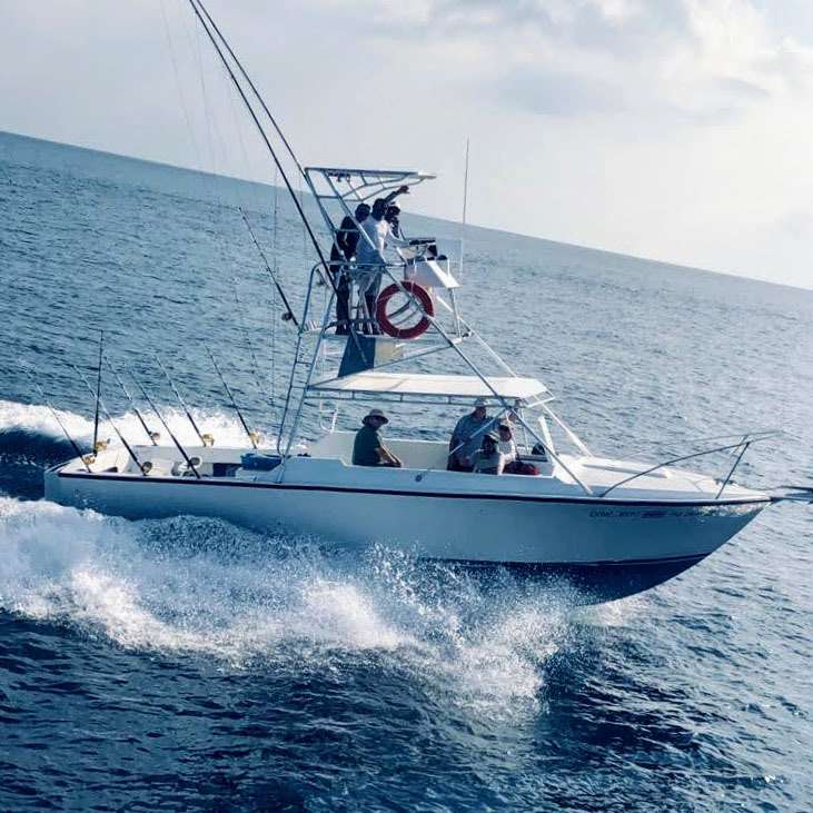 Cowboy Sportfishing boat in Quepos Costa Rica